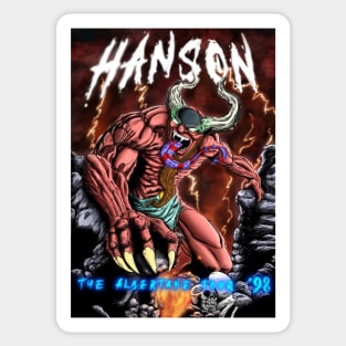 Hanson Aderlane Tour: Metal Edition Sticker